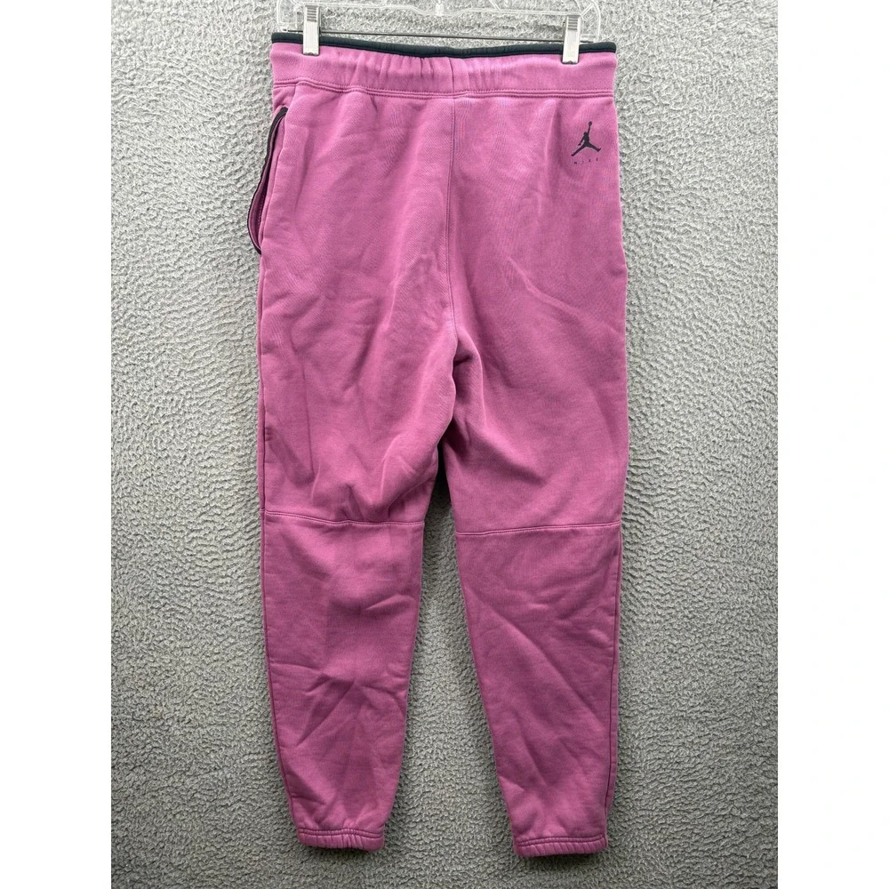 Jordan Jumpman Sweatpants Mens M Purple Fleece Joggers Nike Basketball Pant